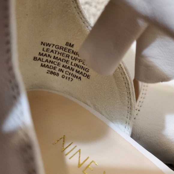 PRICE DROP ⬇️ Nine West Sandals Nude - Picture 6 of 7